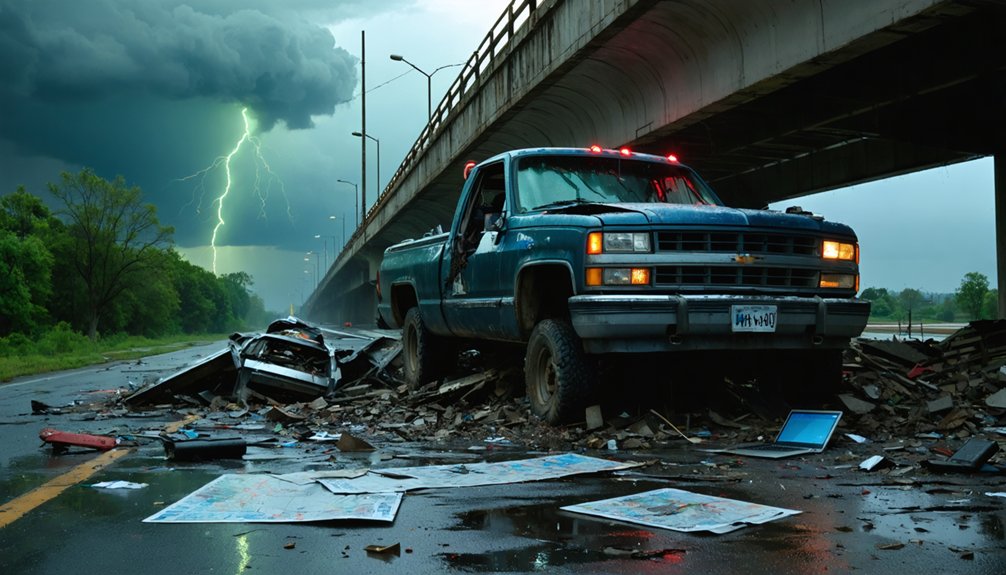 vehicle accidents in storm chasing