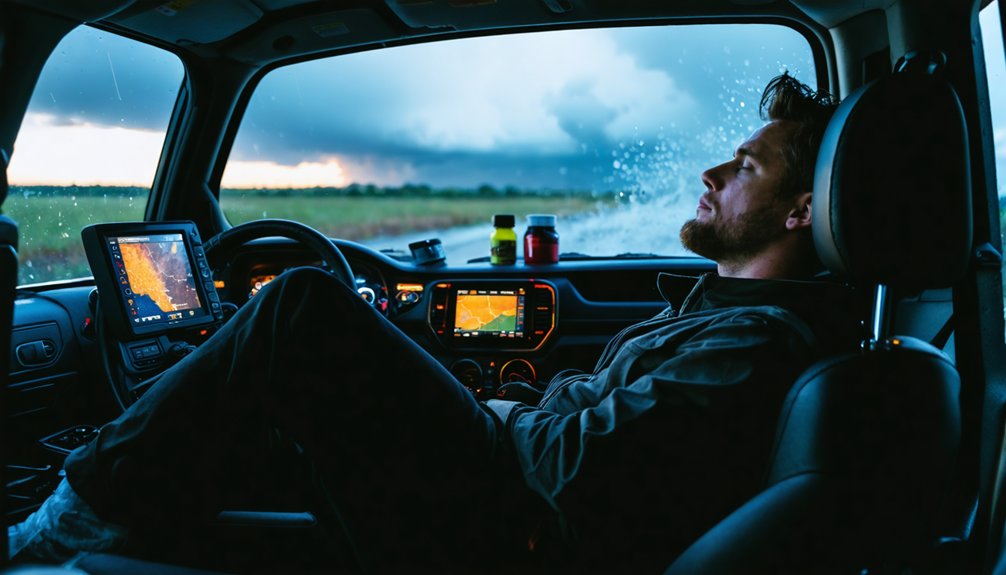 vigilance against storm chasing exhaustion