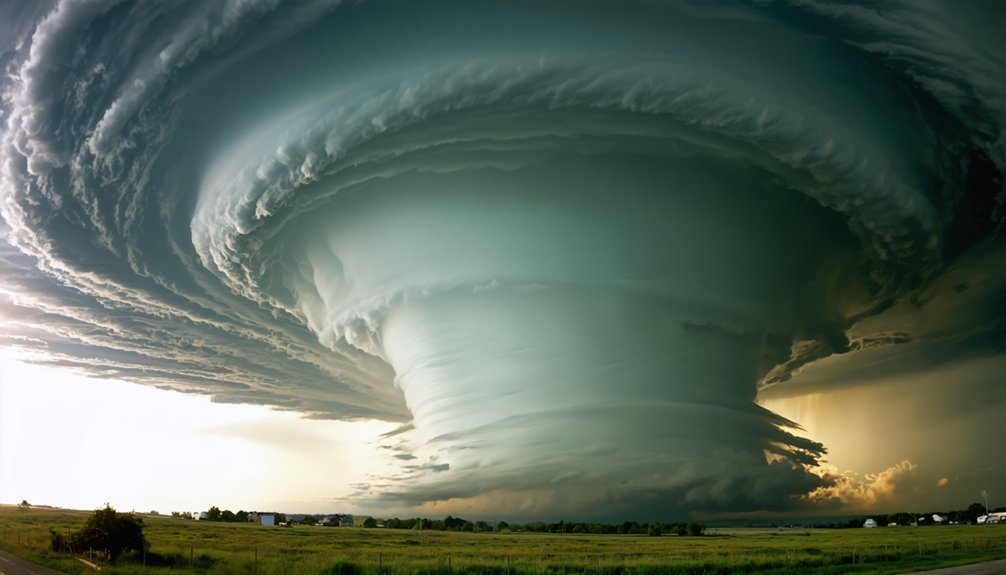 vorticity intensification sustains mesocyclone development