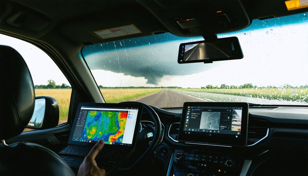 chase checklist and radar
