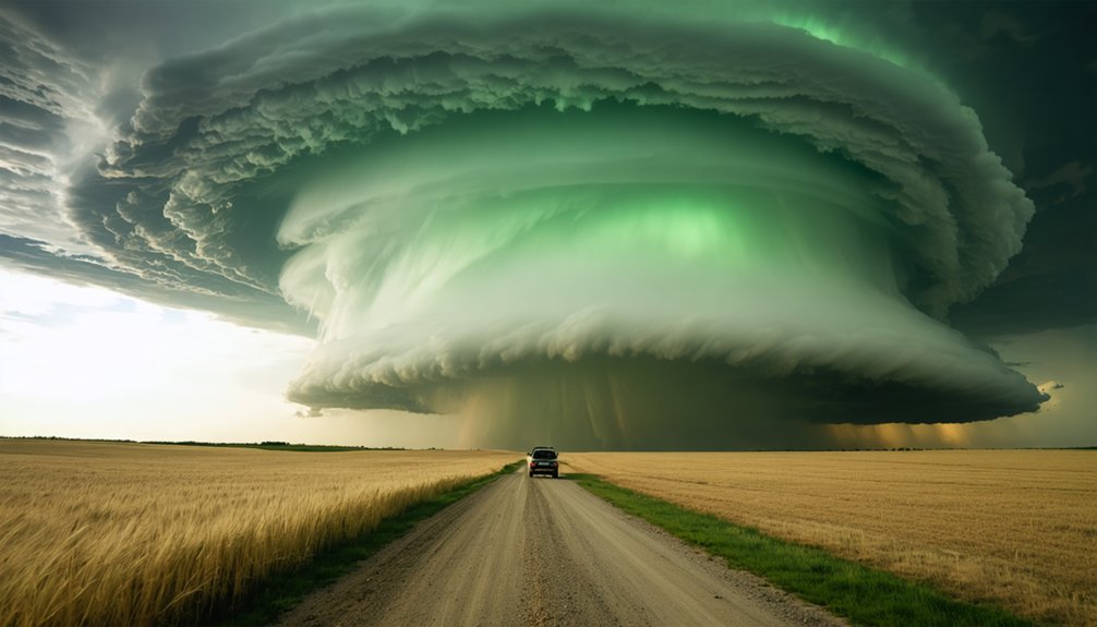 chasing storms for thrill