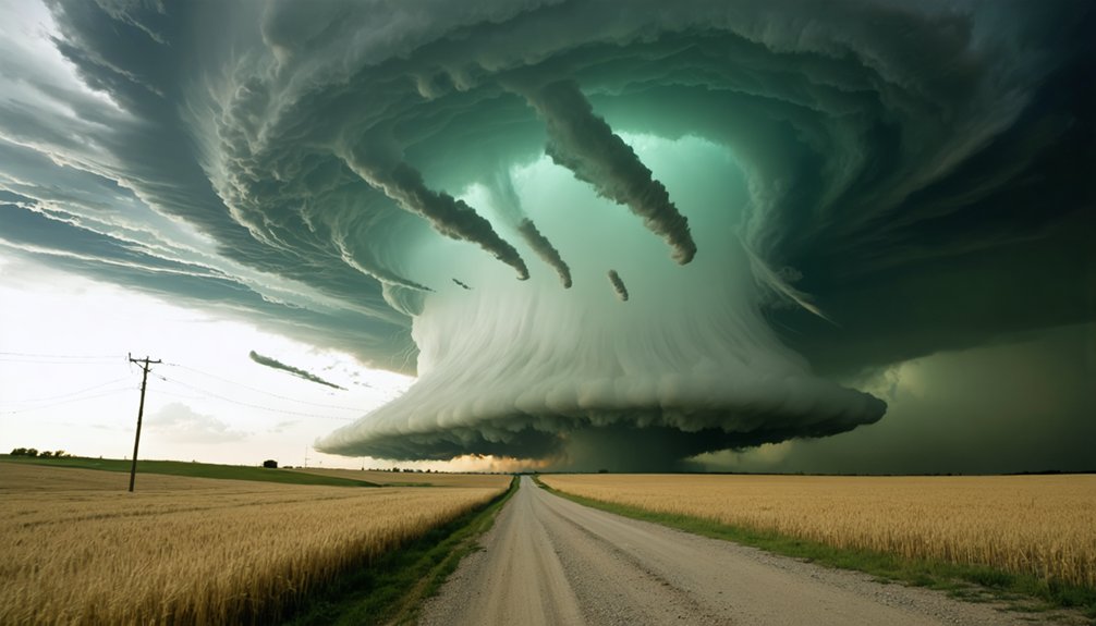 cyclic supercell tornado production