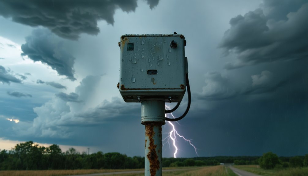 durable portable storm tracking