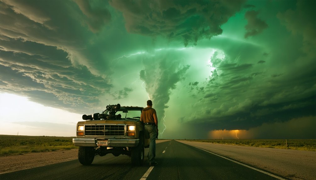 fragmented views on storm chasing