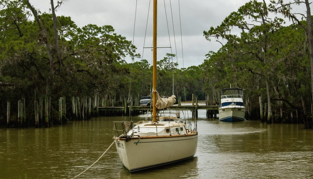 hurricane safe boating locations