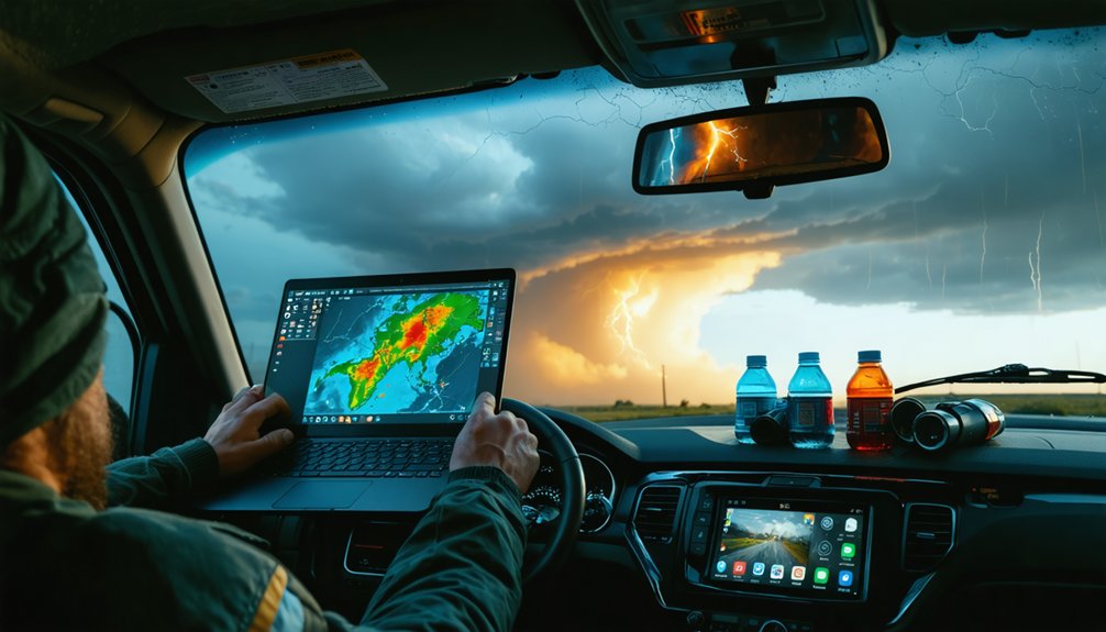 live storm chaser tracking