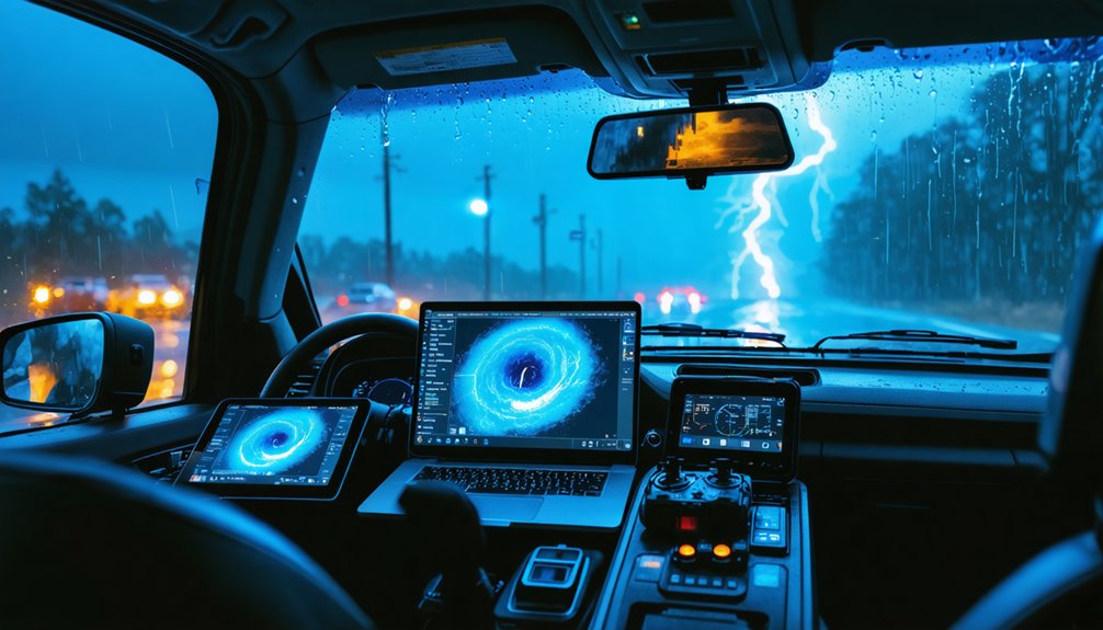 mobile radar and drones