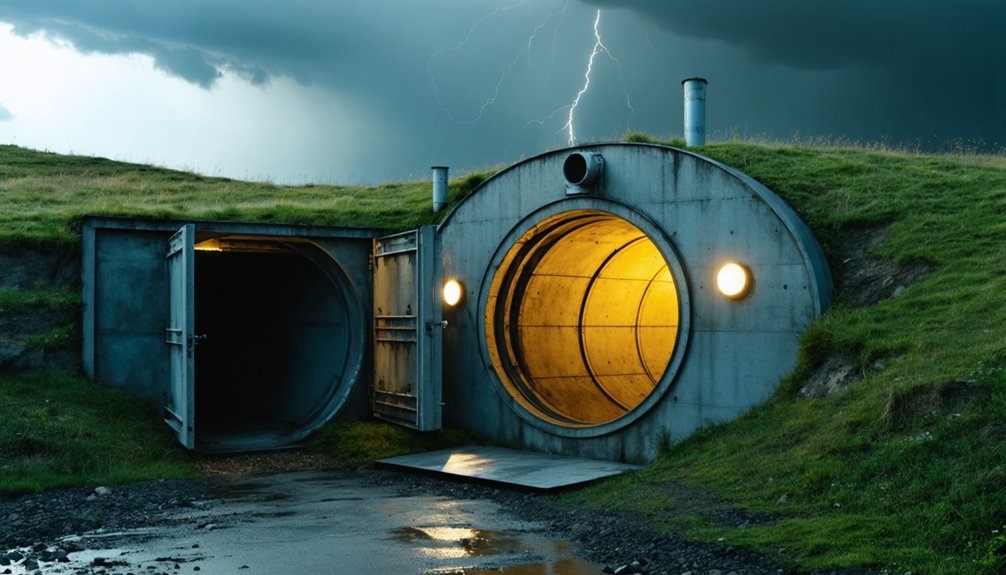 optimal ventilated storm shelters