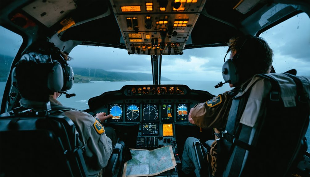 pilot coordination for storm photography