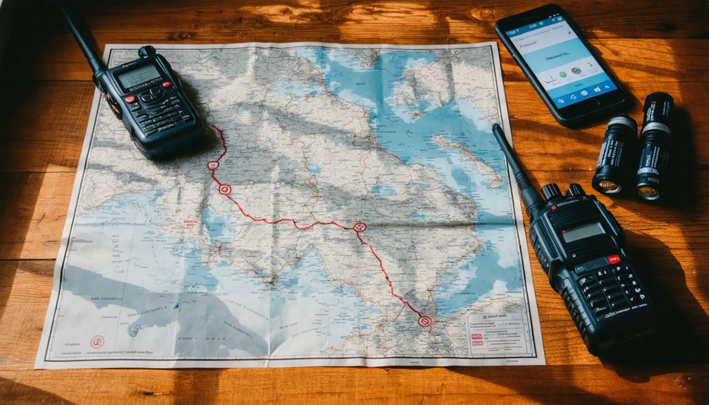 plan shelter route ahead