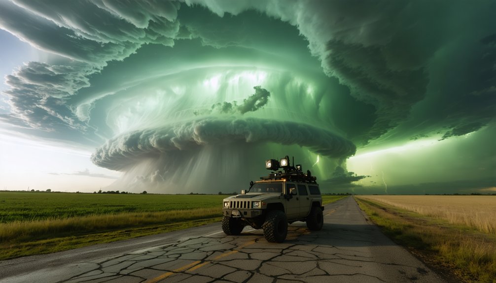 realistic storm chasing simulation