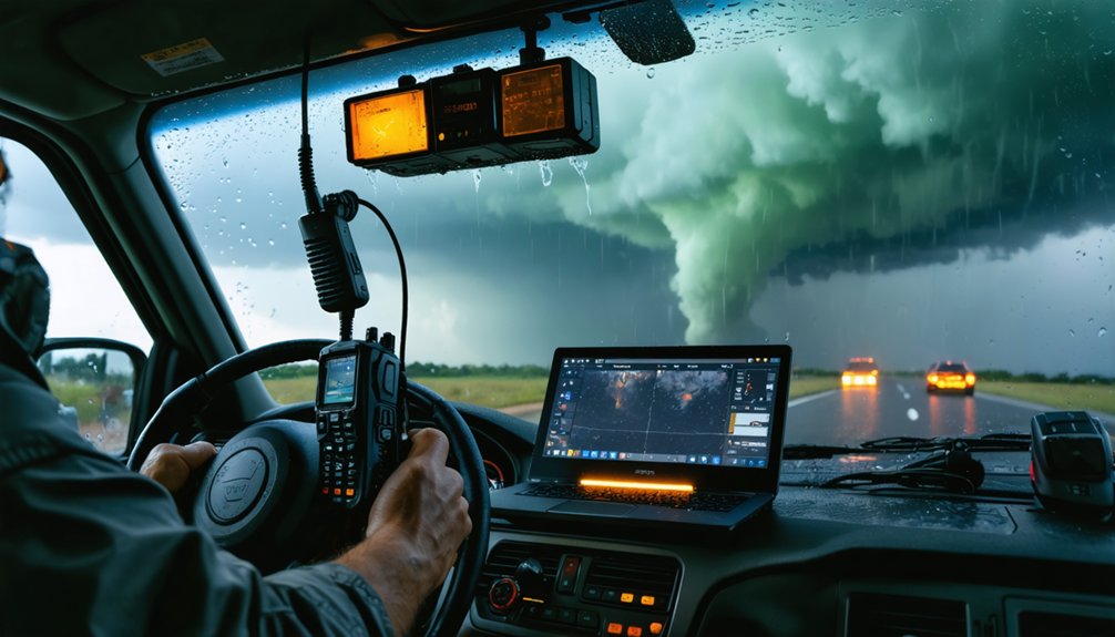 reliable storm chasing communication