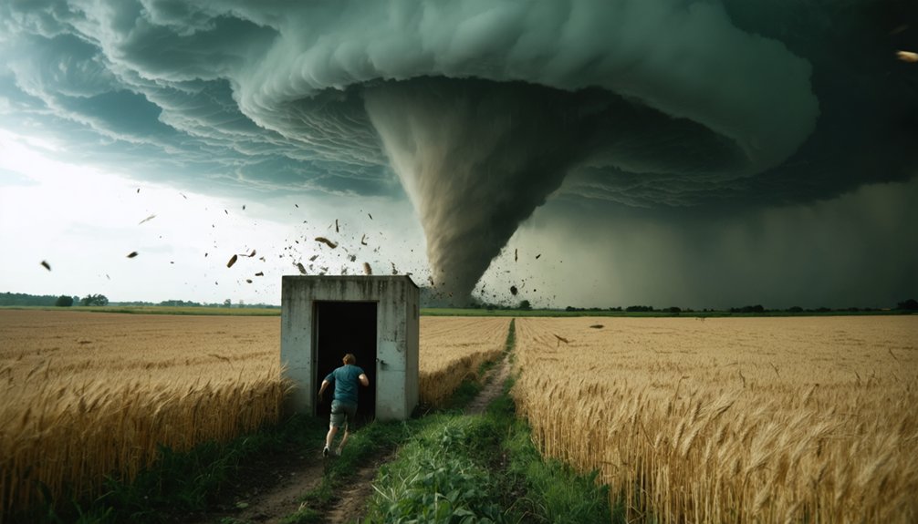 seek shelter immediately indoors