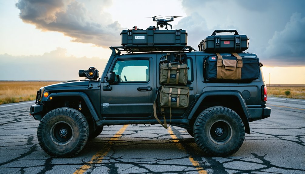 storm chasing gear setup