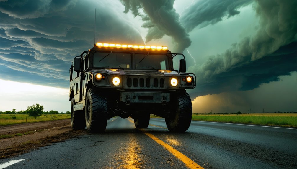 storm chasing vehicle safety tips