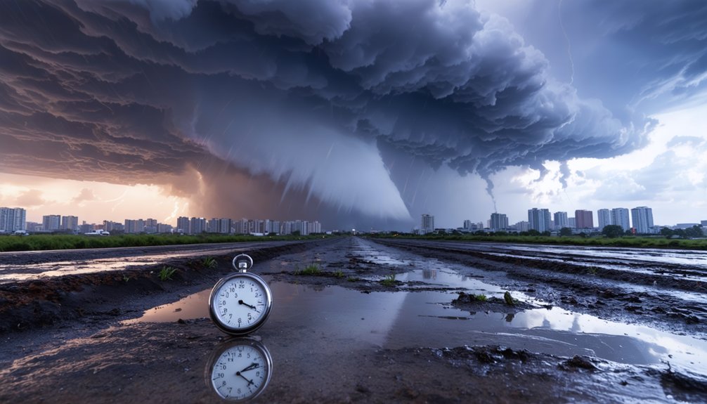 time of concentration impacts intensity