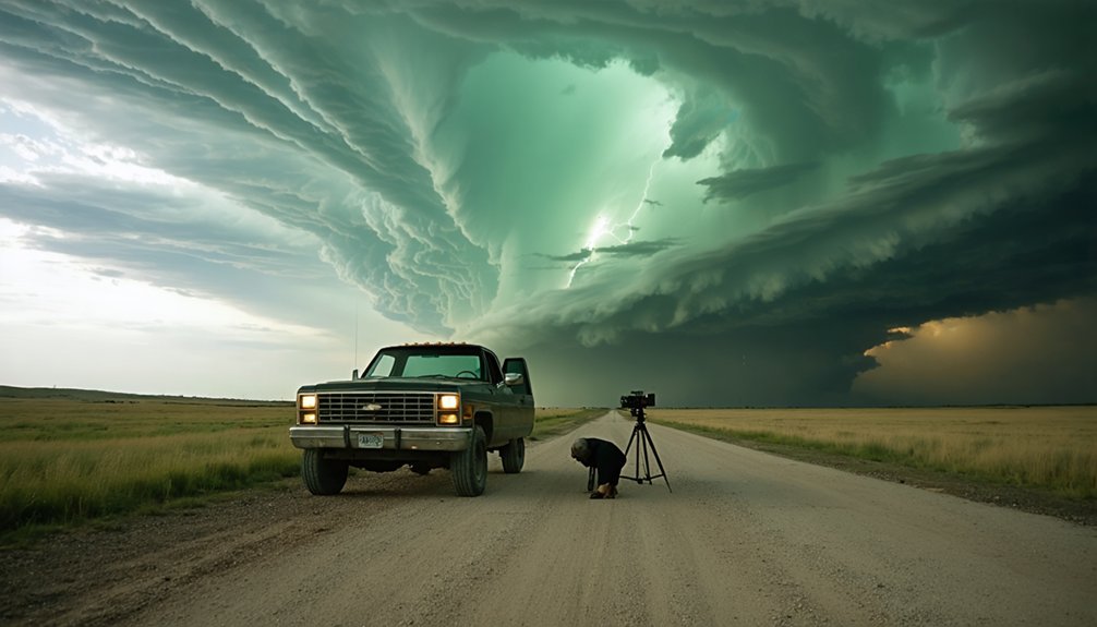 tornado positioning and safety