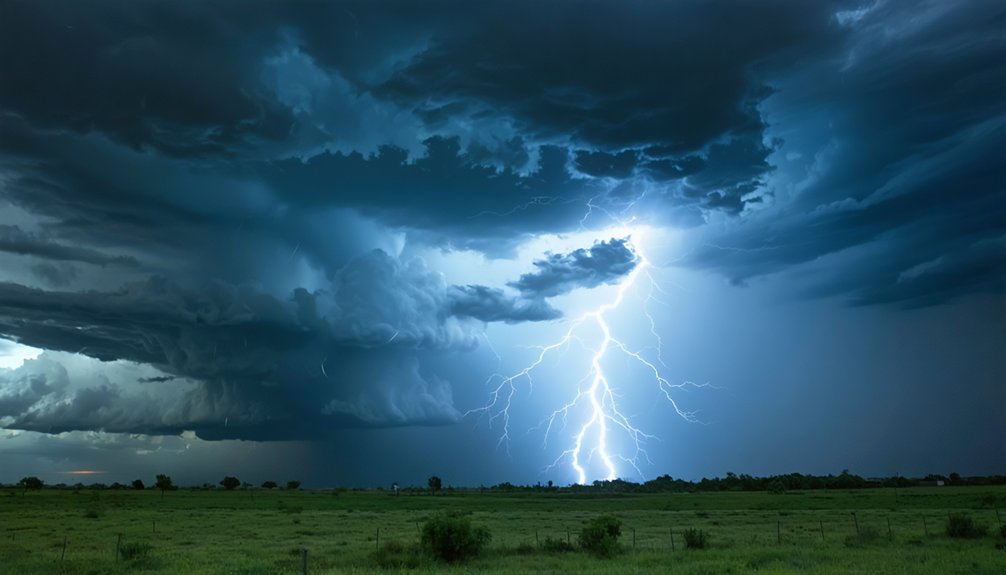 lightning strikes weather variability