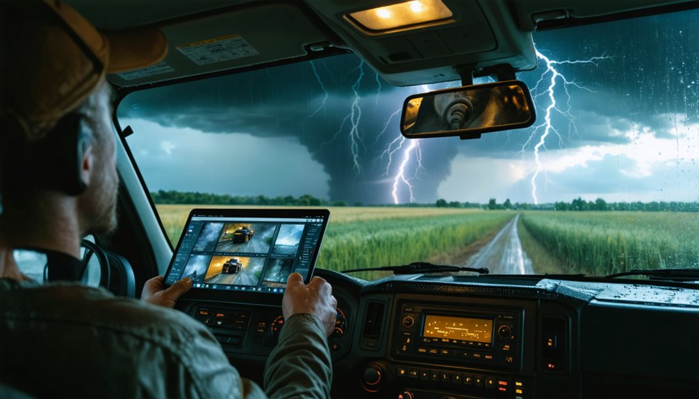 live streaming storm chasing