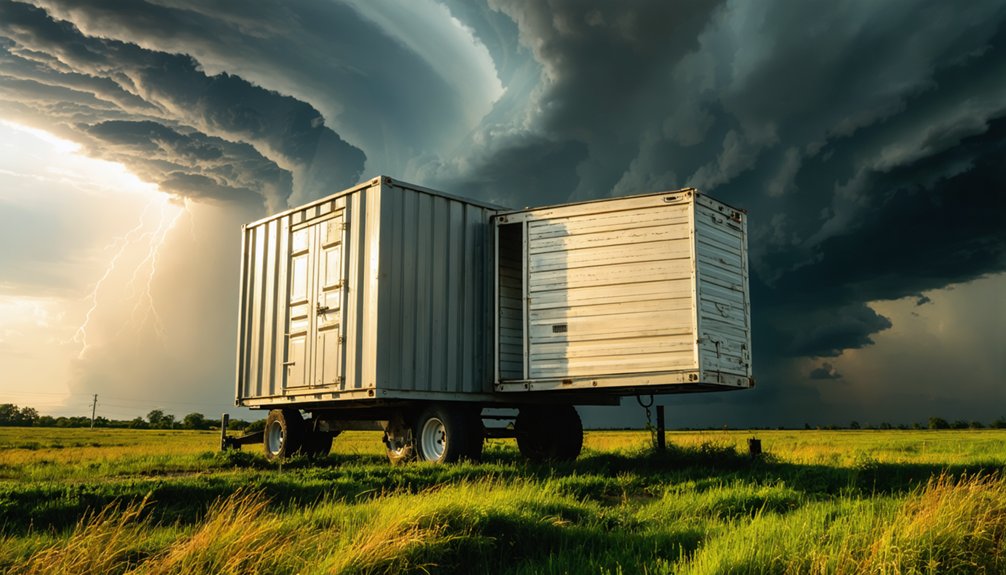 mobile tornado shelters relocation