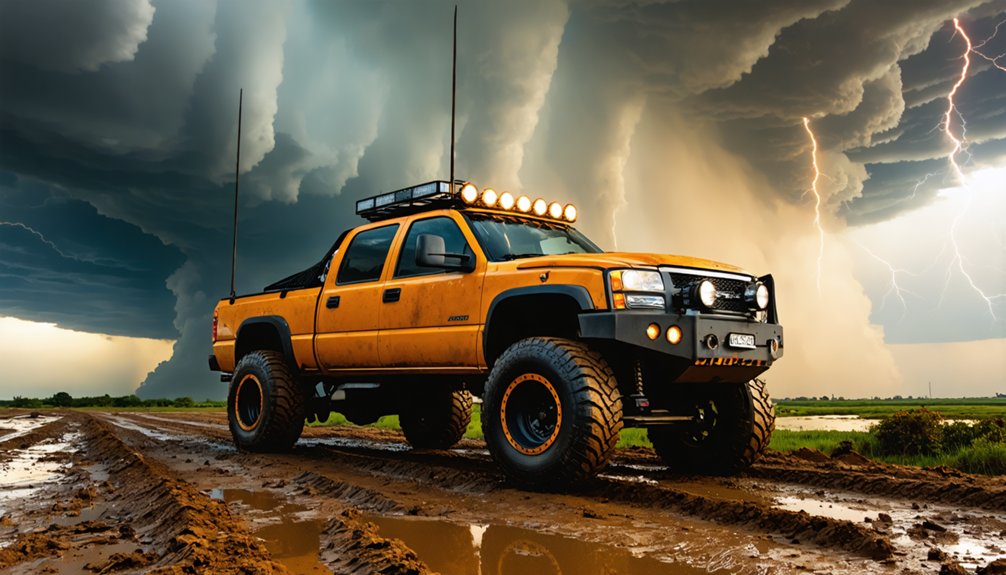 off road capability enhances storm chasing