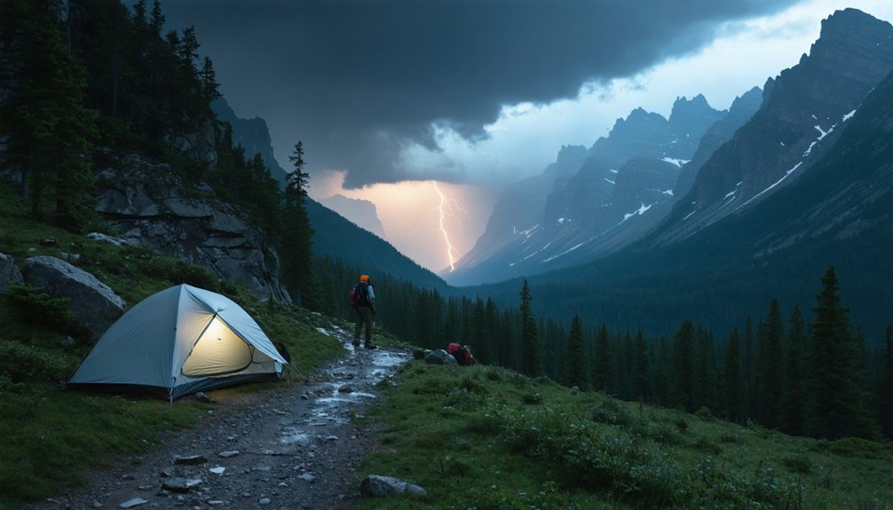 pack shelter for safety