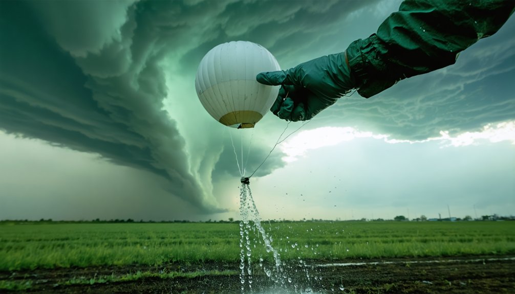 real time hailstone growth measurement