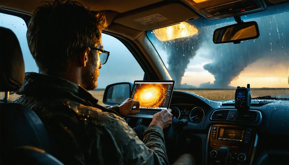 reliable real time storm data