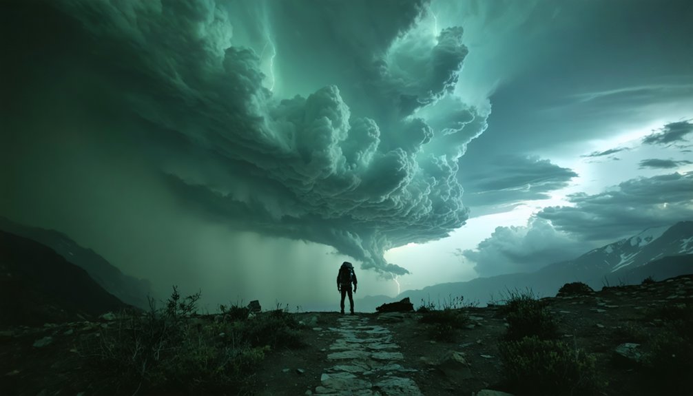 safety during hiking storms