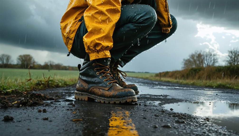 storm ready waterproof traction boots