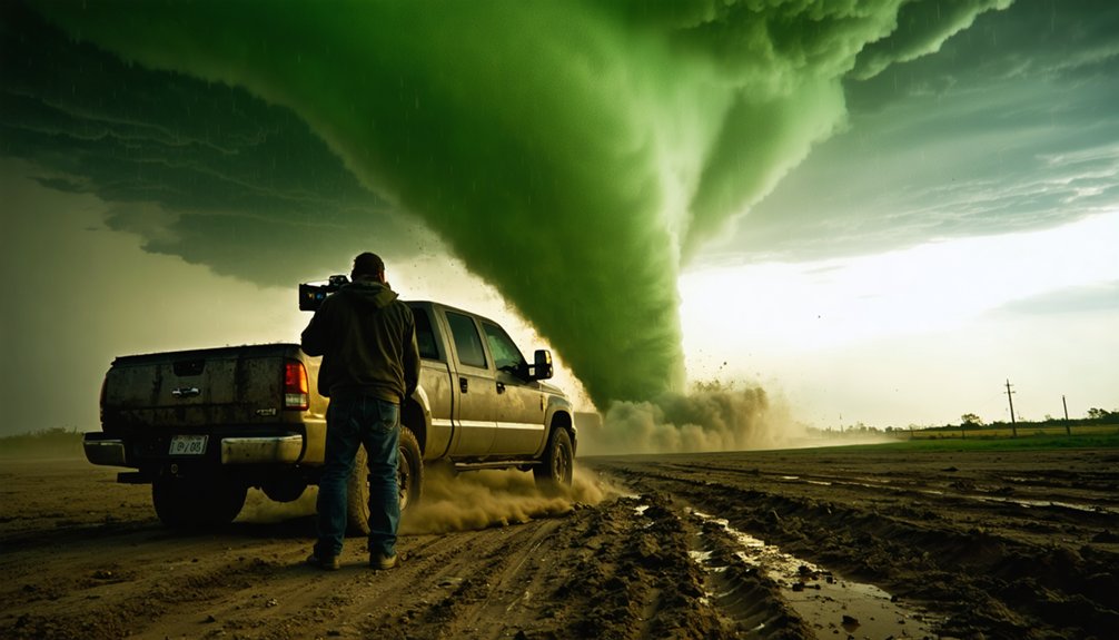 time distortion in storms