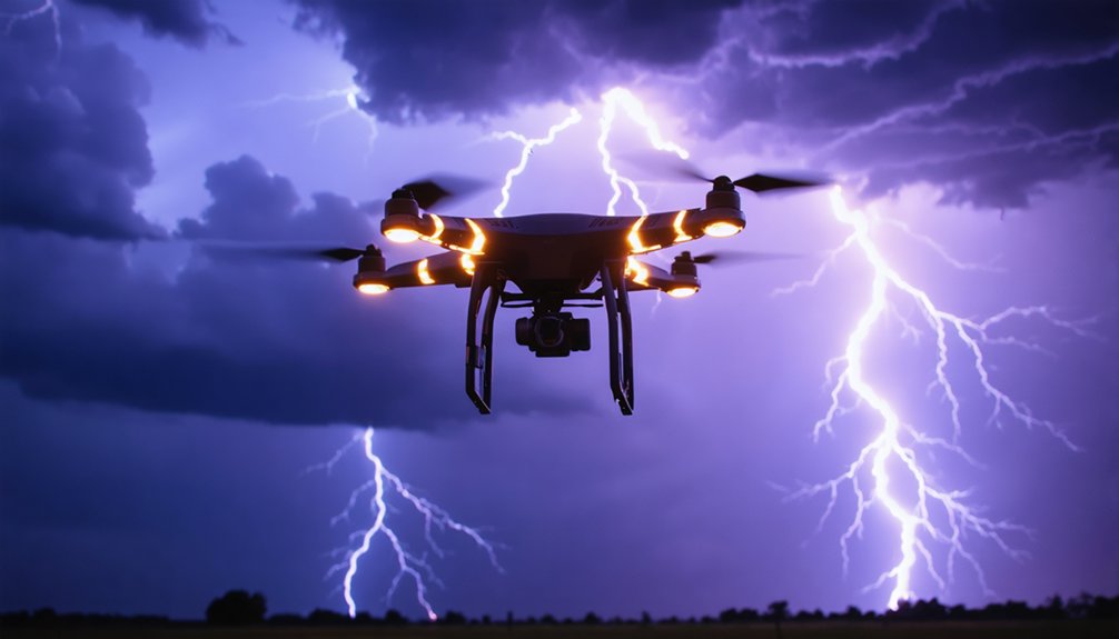 top drones for lightning photography