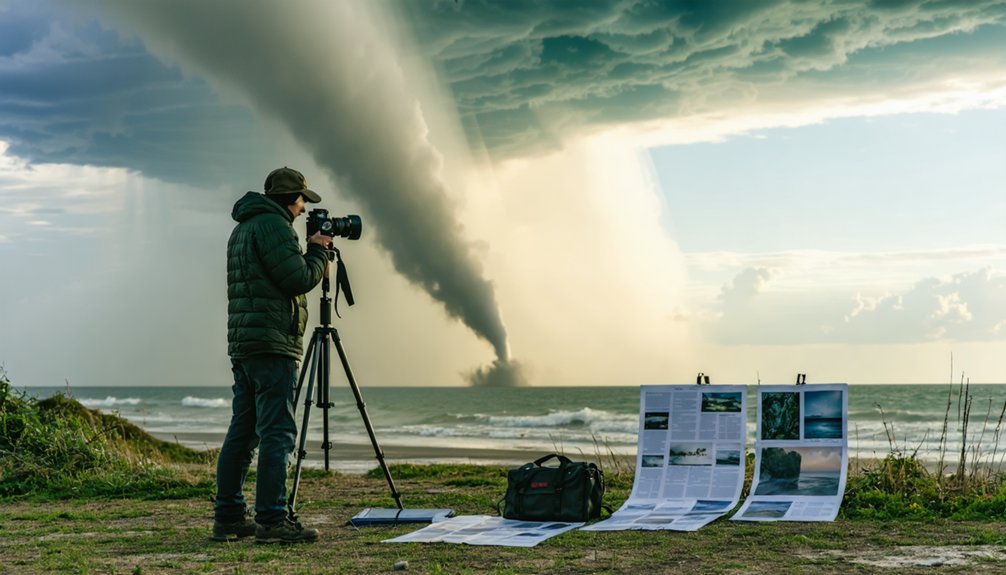 understand waterspout types safely