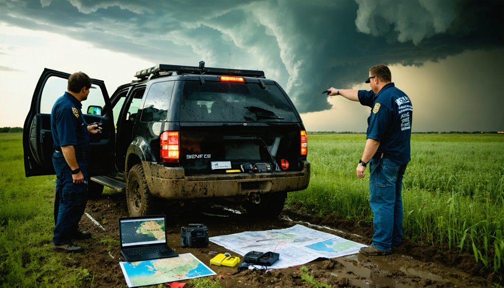 emergency plans for storm chasers