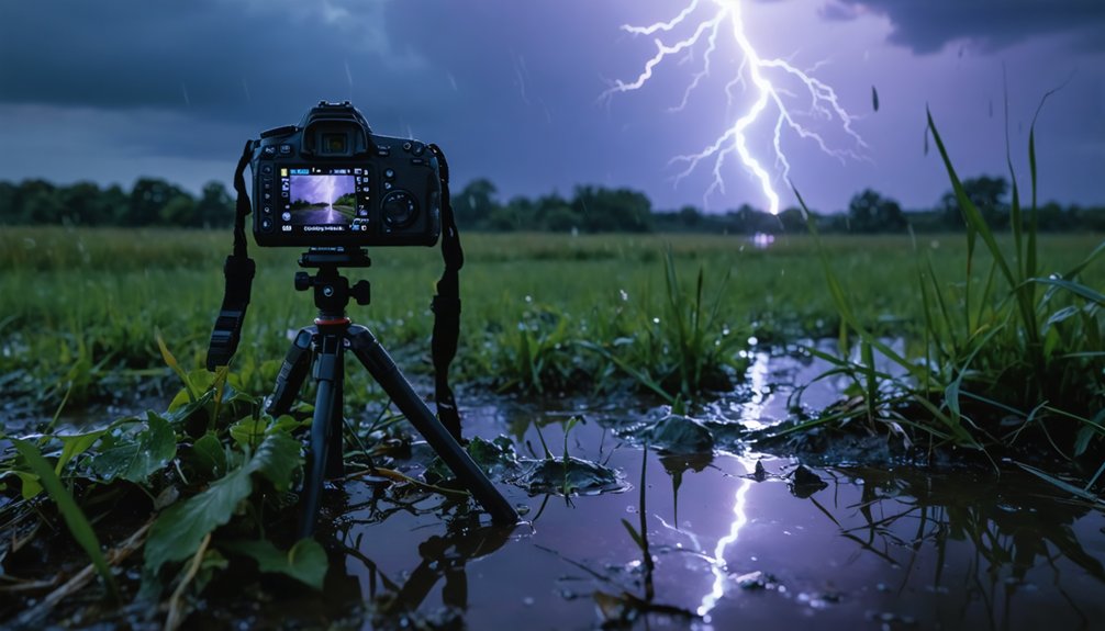exposure settings for lightning