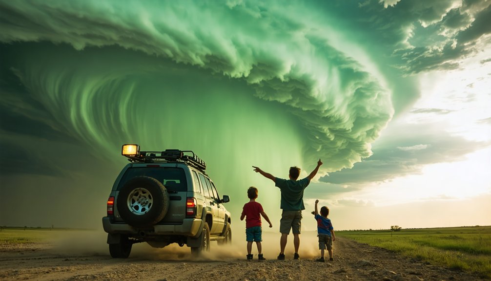 family focused storm education adventure