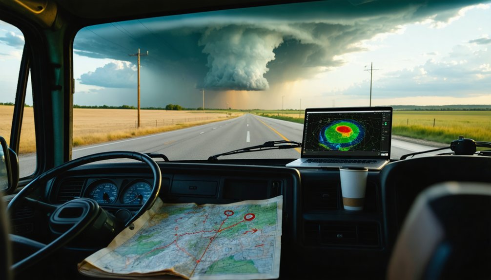 flexible storm chasing itinerary
