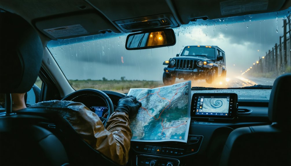 hurricane escape route planning