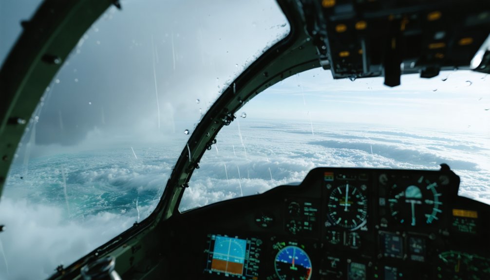 hurricane tracking from aircraft