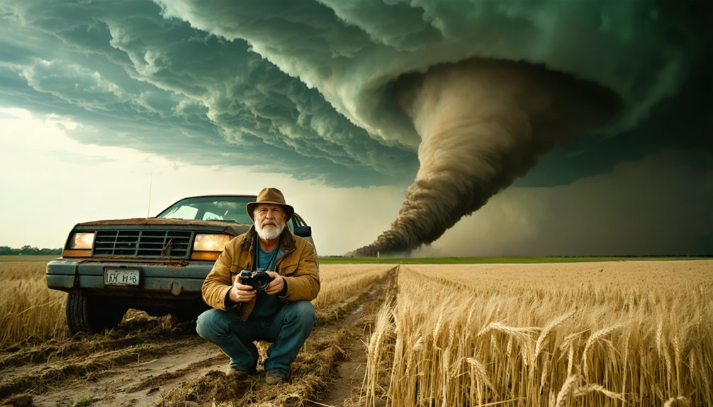 pioneering professional storm chaser