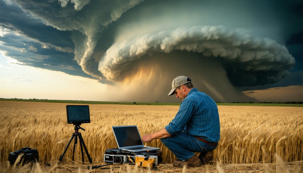 real time storm forecasting experience