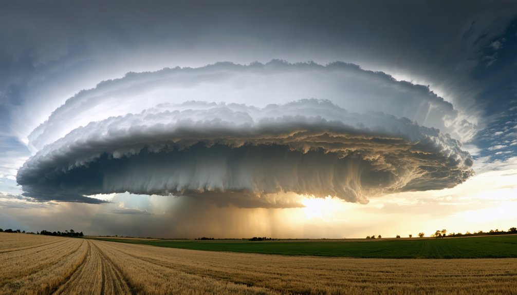 shelf clouds signal storms
