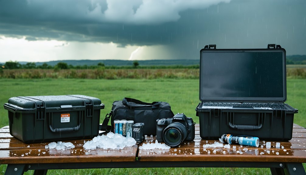 shield electronics from elements