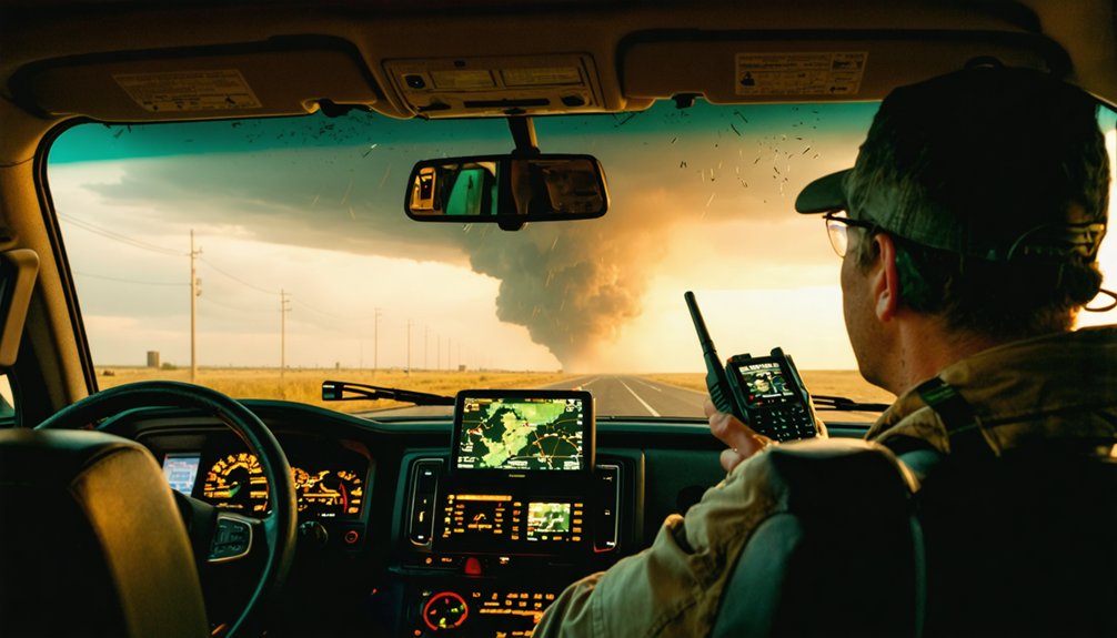 storm chasers alert authorities