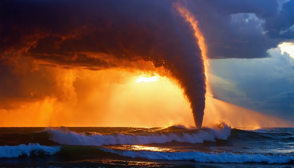 transformative lighting for waterspouts
