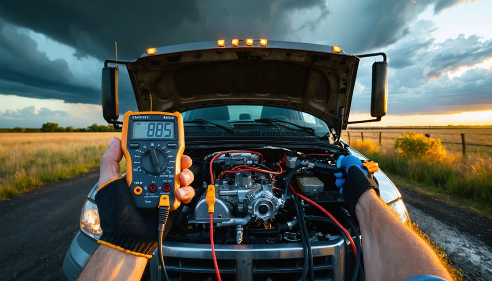 battery alternator charging checks