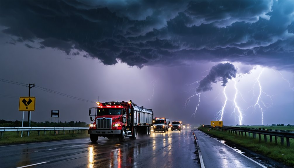 border crossing storm safety