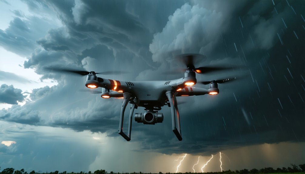 drone storm tracking technology