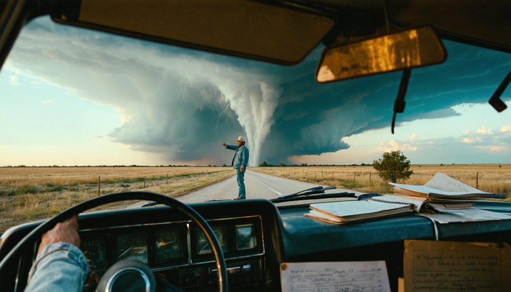 early storm chasers pioneering methods