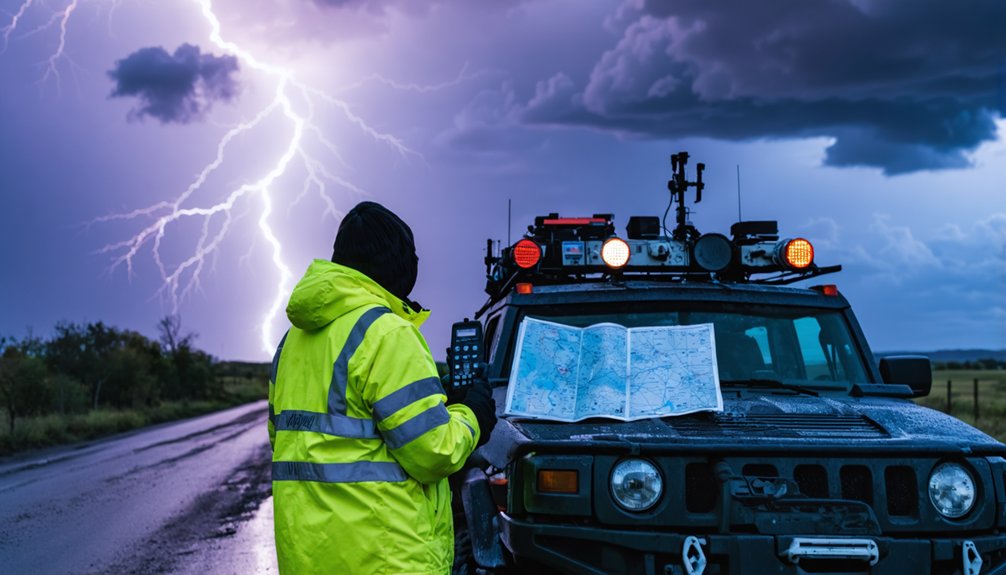 emergency contact storm chasing